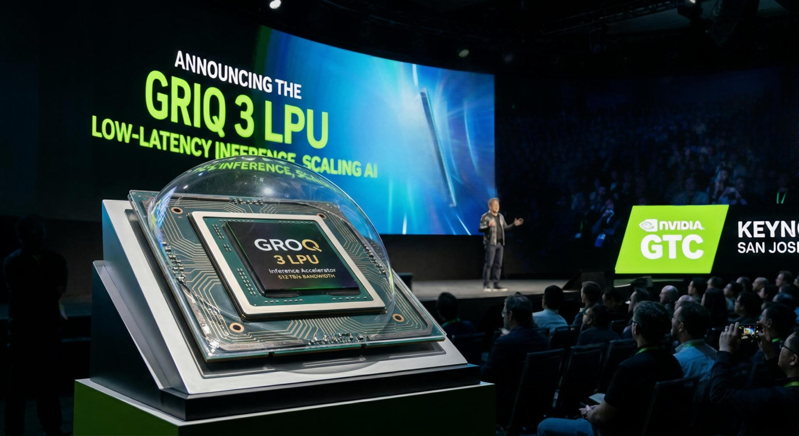 alt NVIDIA Groq 3 LPU inference chip GTC 2026