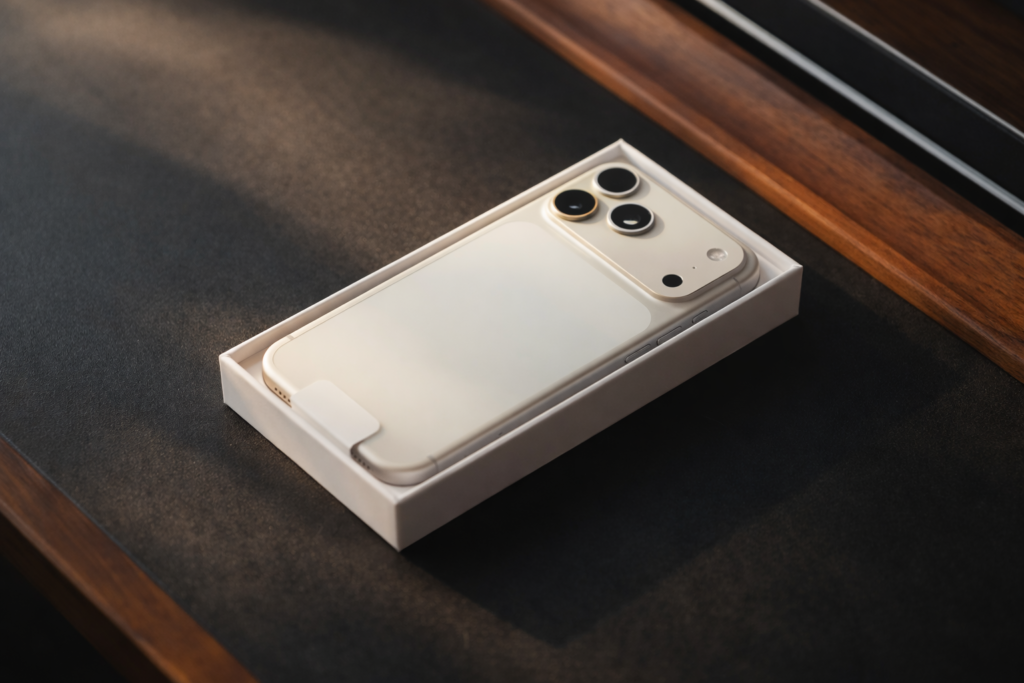 iPhone 17 Pro Max triple 48MP camera system rear view