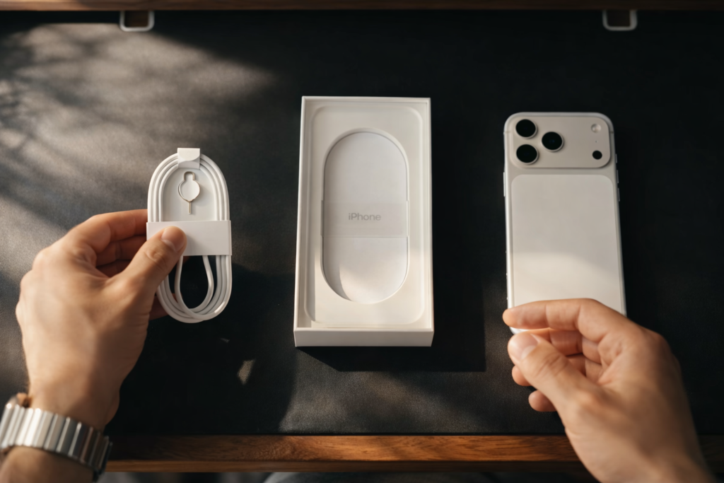 iPhone 17 Pro Max unboxing what's in the box